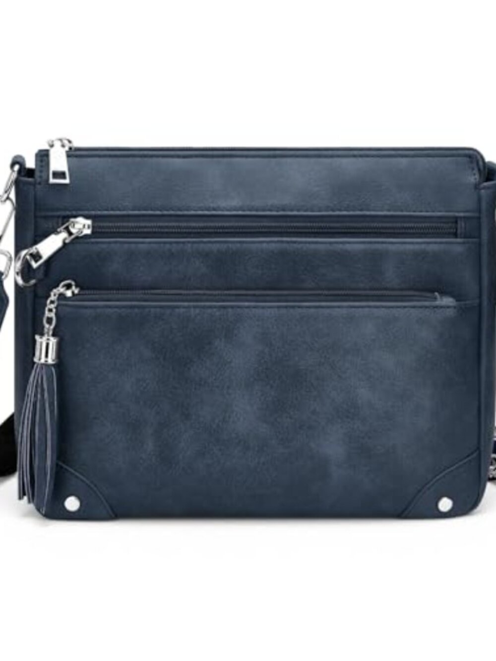 RFID Anti Theft Crossbody Purse Lockable Zipper Travel Shoulder Bag